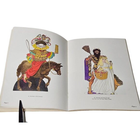 VTG Tom Tierney Santa Claus Paper Dolls in Full Color UNCUT 16 Plates 1983 Dover - Picture 7 of 14